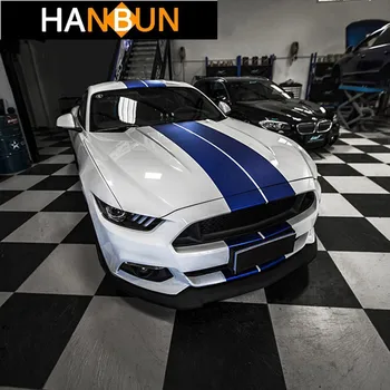

Racing Styling Car Customized Whole Sticker Exterior Auto Body Hood Tail Decorative Decal For Ford Mustang Mondeo