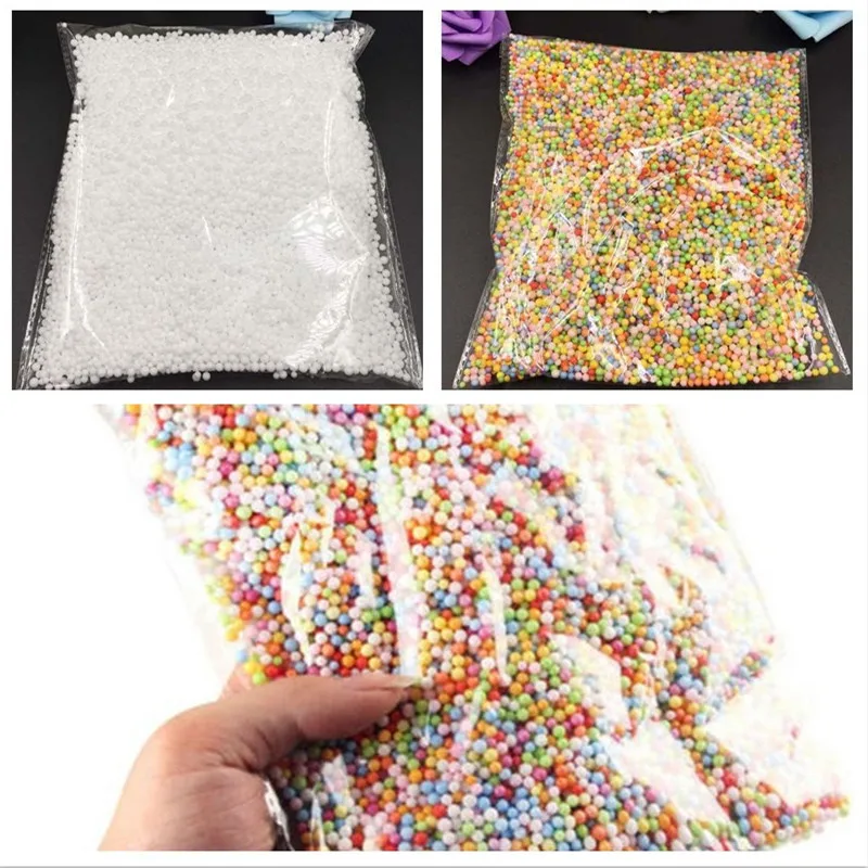 

2019 NEW Baby Boys Girls Colorful Styrofoam Balls Mini Foam Balls Decorative Ball DIY Craft Supplies Fun Toys&GIFTS