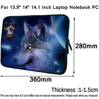 

2020 Fashion Laptop 14 Inch Bag Neoprene Case For Chuwi Lapbook Pro 14.1 HP Huawei Matebook D14 NBL-WAQ9R Lenovo Acer Soft Shell