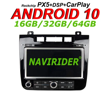 

Navirider GPS navigation For T-ourage touch screen dvd Car android 10 8 core 64gb rom HD radio player stereo carplay head unit