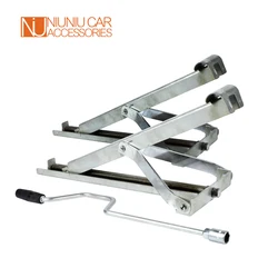 Stabilisateurs de remorque pour Camping car, 2 pièces, avec 1 poignée à main, prises de Style C, jambes de caravane, stabilisateur de stationnement, accessoires de Camping 