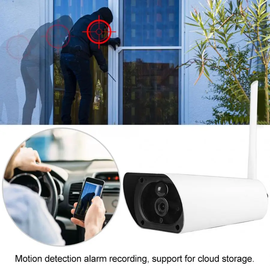 Solor камера 1080P 4G SIM карта IP67 PIR на солнечных батареях наружная видеонаблюдения
