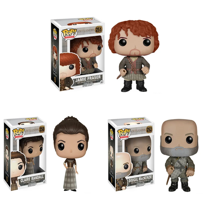 Funko pop Outlander Джейми Фрейзер #251 коллекция виниловых кукол фигурки модели игрушки