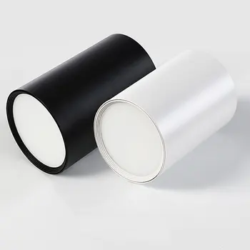

5pcs Surface Mounted LED Ceiling Light Down light 10W 12W 15W 20W 25W 220V Black Soft LED Spot Lights Cold Warm White Lighting