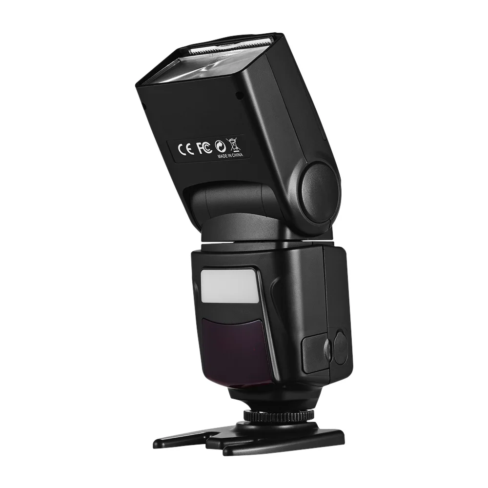 Профессиональный накамерный флэш-светильник Speedlite w/Регулируемая яркость светодиодный Горячий башмак для Canon Nikon DSLR камеры