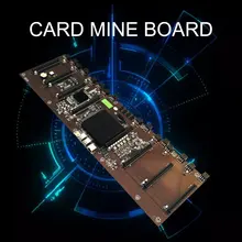 

HM65 Chip 8 Card Slot BTC All Solid State Capacitor Multi Graphics Card Mining Motherboard Support 1660 / 2070 / 3090 / Rx580