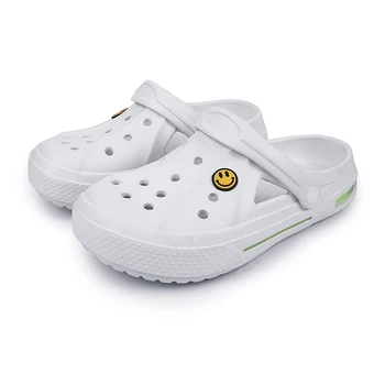 

Sandals Crocks Summer Hole Shoes Crok Rubber Clogs Girl EVA Lovers Garden Shoes Black Crocse Beach Flat Sandals Slippers