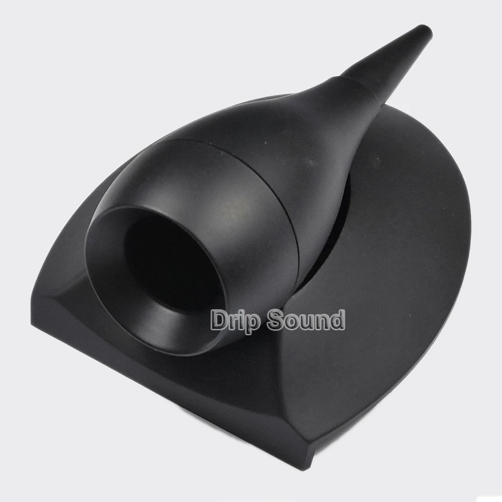 

For 19-Core External Top Speaker Loudspeaker Tweeter Cover Panel Audio Stereo Decorative Circle Fixed Plate #Black