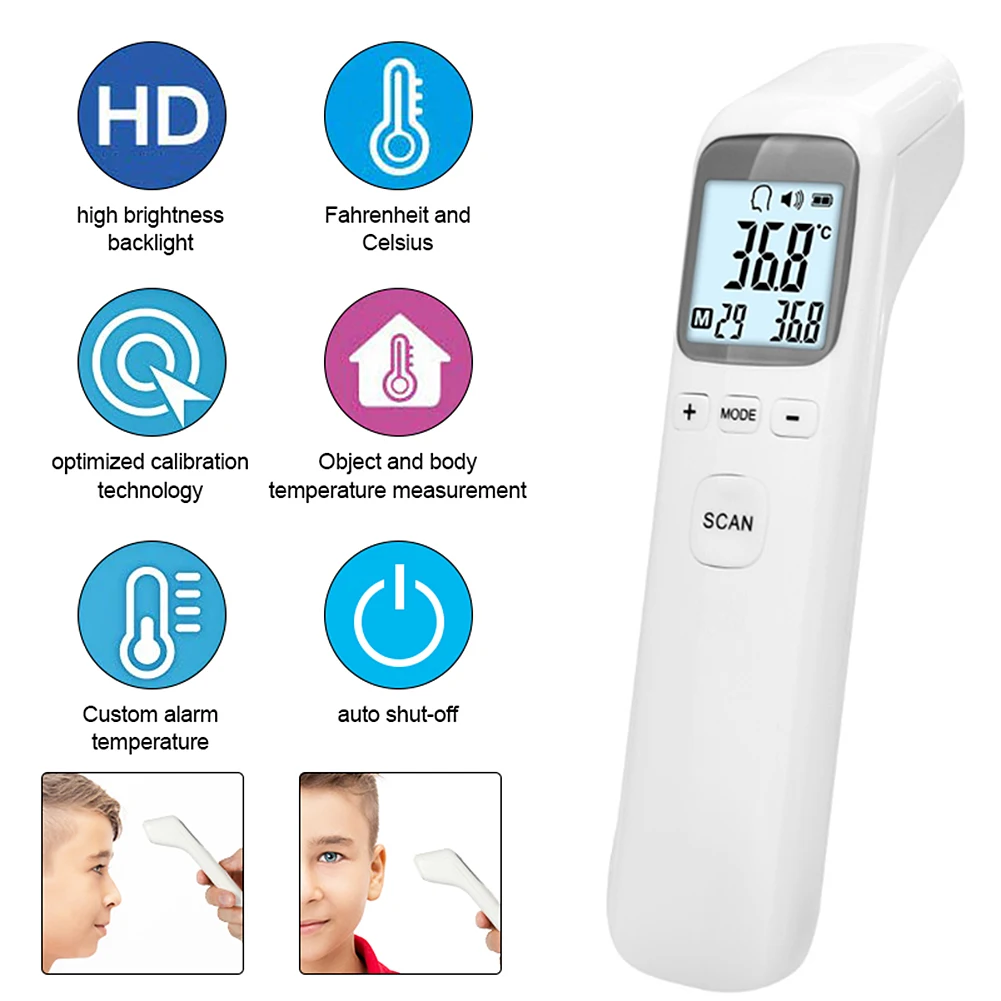 

Infrared Electronic Thermometer Baby Children Home Medical High Precision Meter for Baby Fever Ear Forehead Temperature Measure