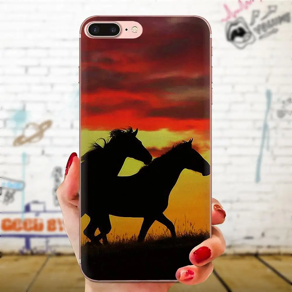 Закат и лошади для Huawei Honor 4C 5A 5C 5X6 6A 6X7 7A 7C 7X8 8C 8S 9 10 10i 20 20i Lite рro в продаже чехол
