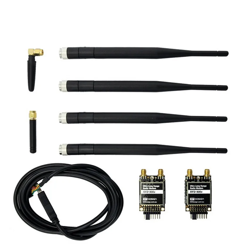 

HEX RFD900x Modem high frequency digital transmission for aircraft remote serial communication applications RC drones part