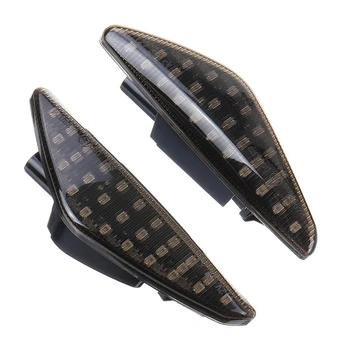 

2Pcs Car Led Dynamic Side Mark Turn Signal Light Flashing Light For Bmw X5 E70 X6 E71 E72 X3 F25