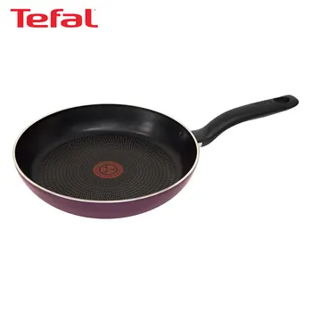 

Pans TEFAL 04166122 Purple Aluminum GAS ELECTRIC CERAMIC HALOGEN Kitchen Cookware griddle frying Without Pot Cover Cook Right