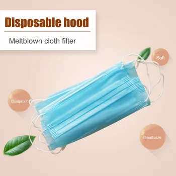 

Three Layers Dust-proof Breathable Earring Mask Comfortable And Hygienic Mask 100PCS