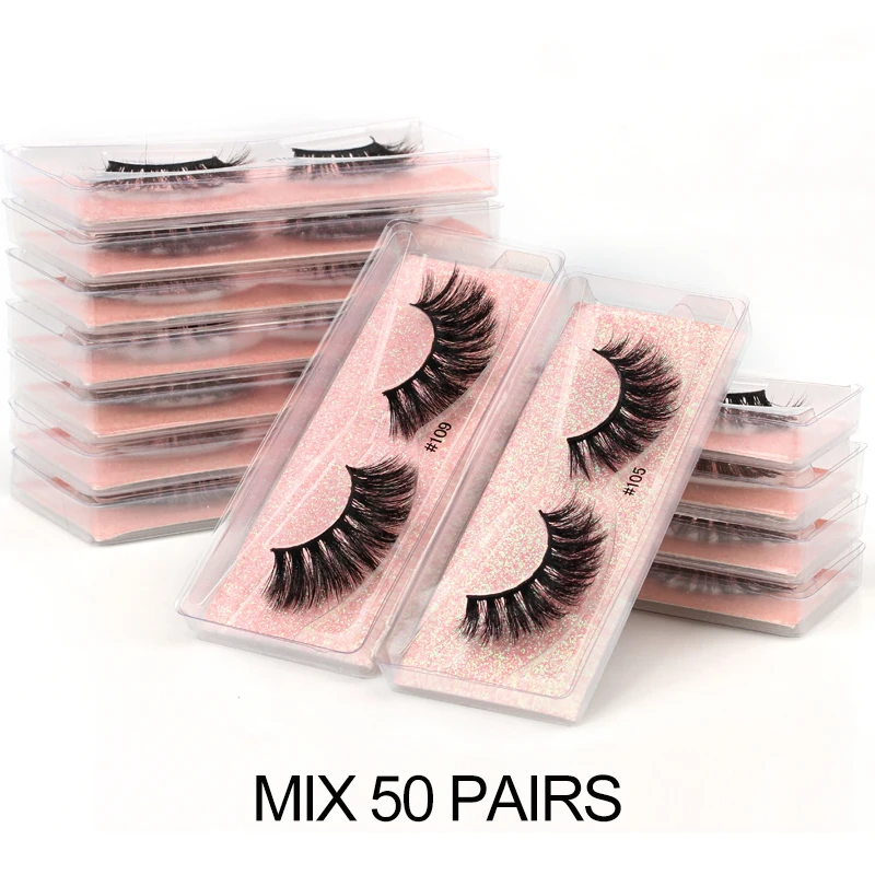 50 PAIRS PINK