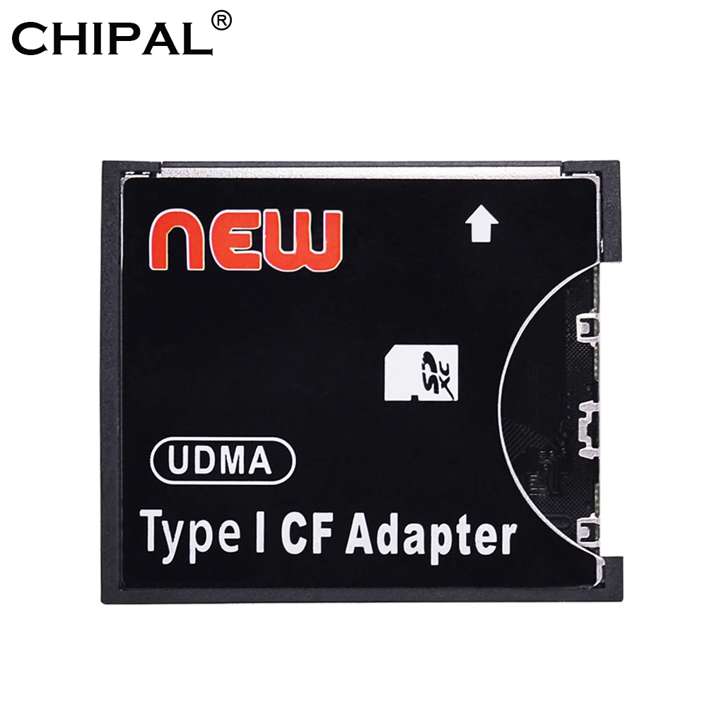 CHIPAL MicroSD tf-адаптер для карт CF компактный флеш-карта типа I микро-sd SDXC SDHC конвертер кардридер поддержка емкости 8 ГБ-128 г