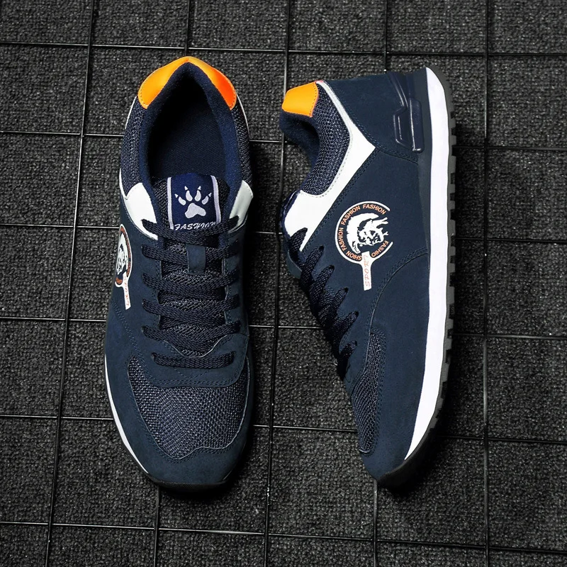 

2019 Spring MEN'S Shoes Really Pigskin Sports Cortez Breathable Wear Sports Running Shoes Korean-style Trend Board Shoe