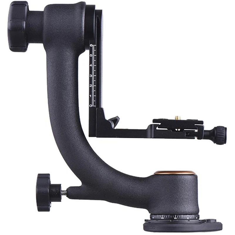 ST-360 Panoramic Gimbal Clamp Tripod Head with Arca-Swiss Quick Release Plate