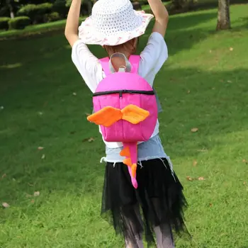 

Kids Toddlers Dinosaur Backpack with Safety Leash Anti-Lost Dayback for Boys Gir