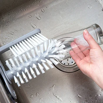 

Creative Wall Suction Type Lazy Cup Brush Glass Cleaning Brush Kitchen Rotating Water Cup Tea Cup Bbrush Washing Cup Brush