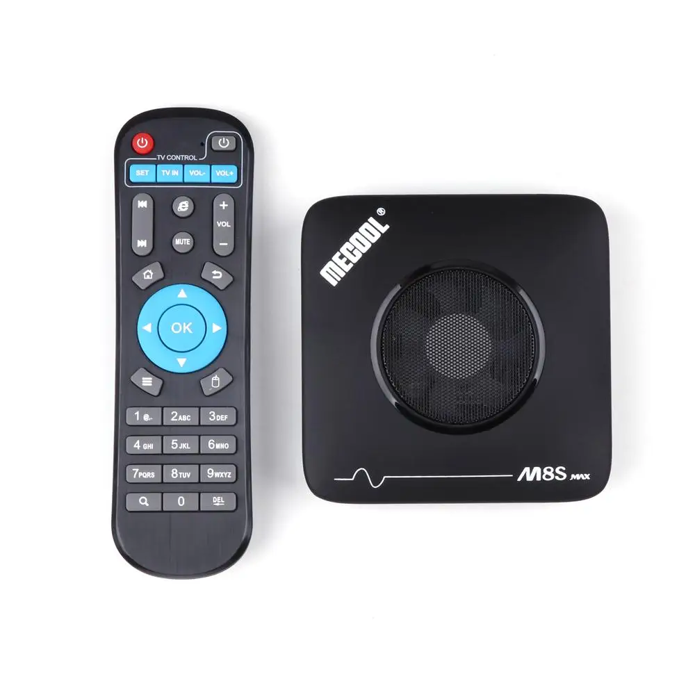 Mecool 3 ГБ 32 ГБ Smart tv Box Amlogic S912 2,4G 5G Wifi BT Fan set top box 4K потоковый M8S Max медиаплеер Android tv box