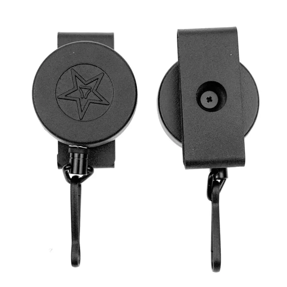 

New Gun Accessories Telescopic Steel Wire Rope Key Anti Lost Tool With Carabiner Secure Belt Buckle Maximum Tensile 100cm