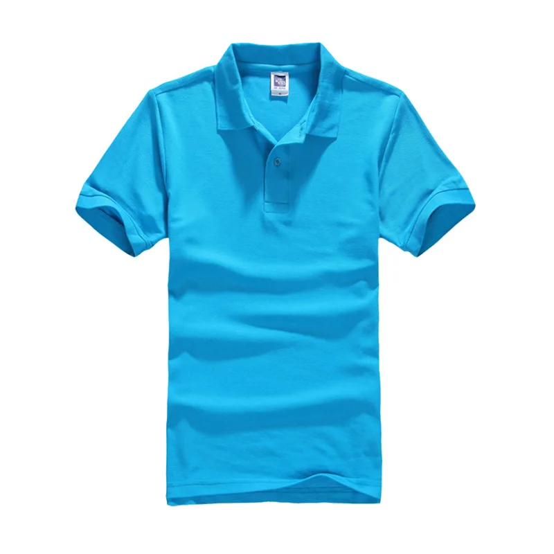 Мужская рубашка поло, брендовая мужская Однотонная рубашка поло, Camisa Masculina, мужская повседневная хлопковая рубашка поло с коротким рукавом, мужские майки
