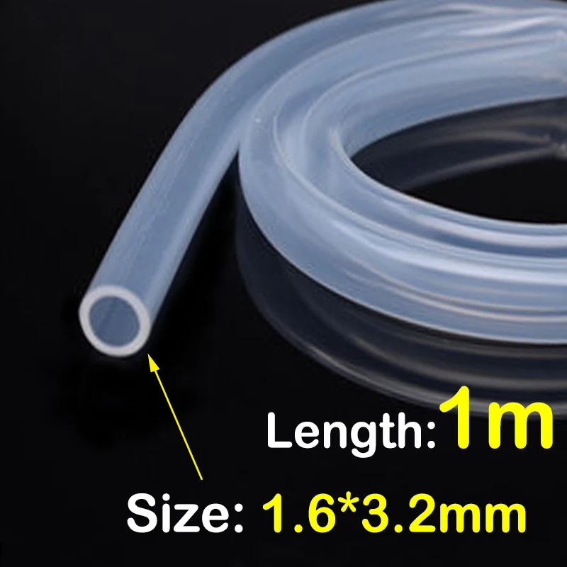 Milk Food Grade Clear Flexible Soft Rubber Hose Pipe Translucent Silicone Tube 