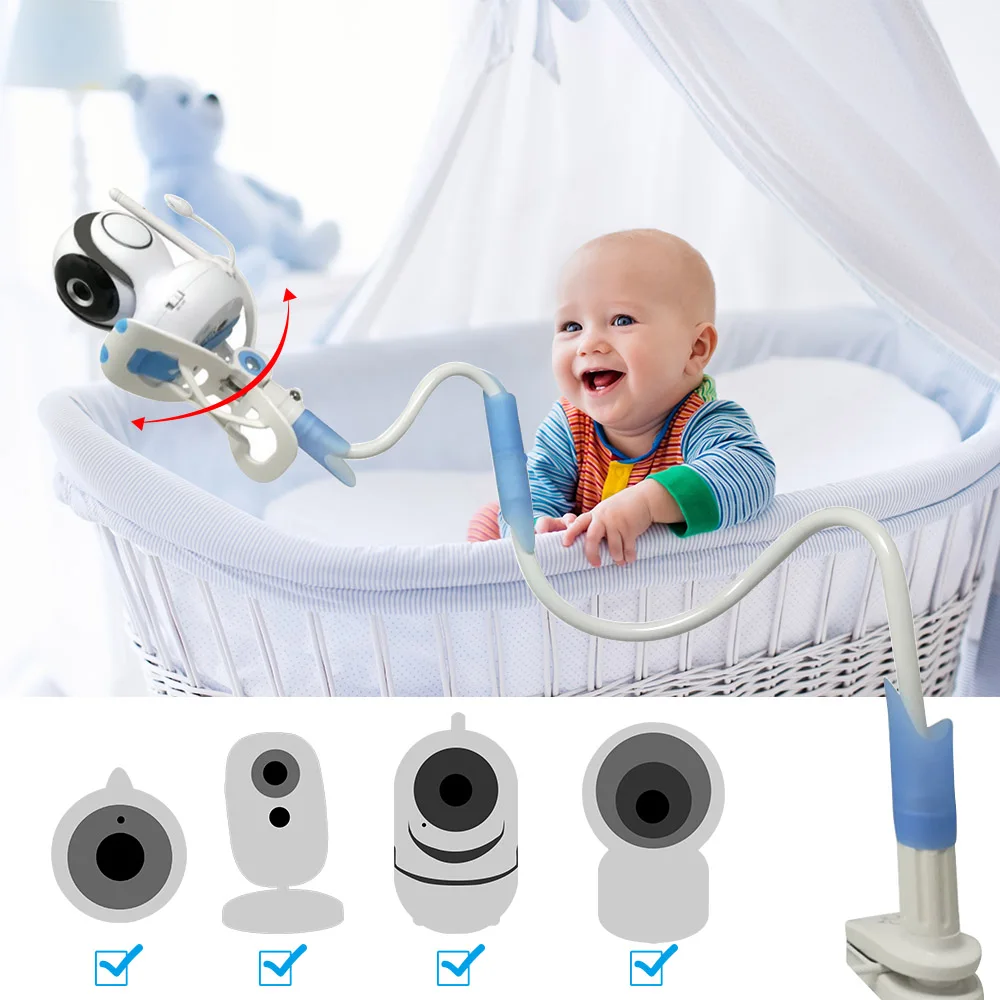 Многофункциональный Детский монитор детская кроватка настенное крепление камеры для полки 85 см не стесняйтесь установить регулируемый WiFi IP камера стенд