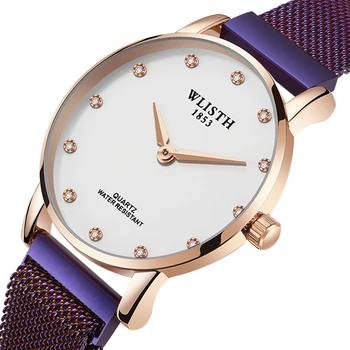 

WOMEN 'S Watch Mesh Belt Women 's Students Trend Quartz Watches Small Dial Leather