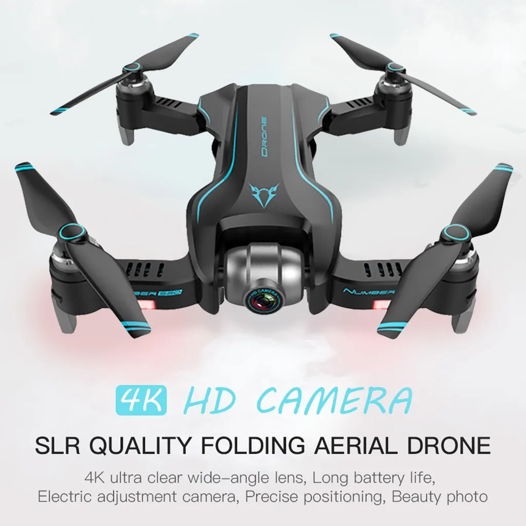 2,4G 4K OpticalFlow следуя двойной траектории полета FPV RC Дрон