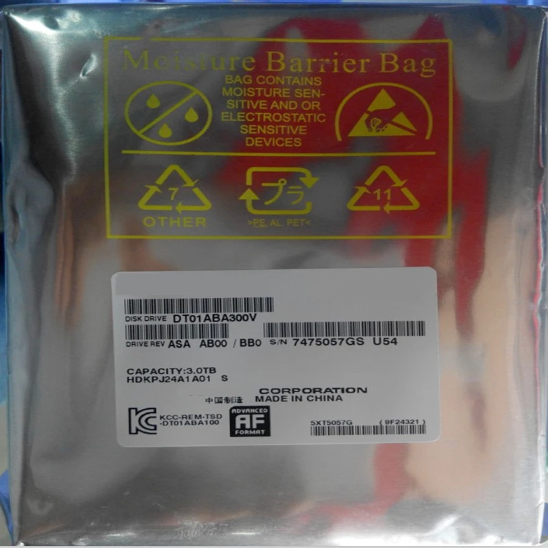 Новый жесткий диск для Toshiba Brand 3 ТБ 5 &quotSATA 6 ГБ/сек. 32MB 5900RPM внутреннего жесткого