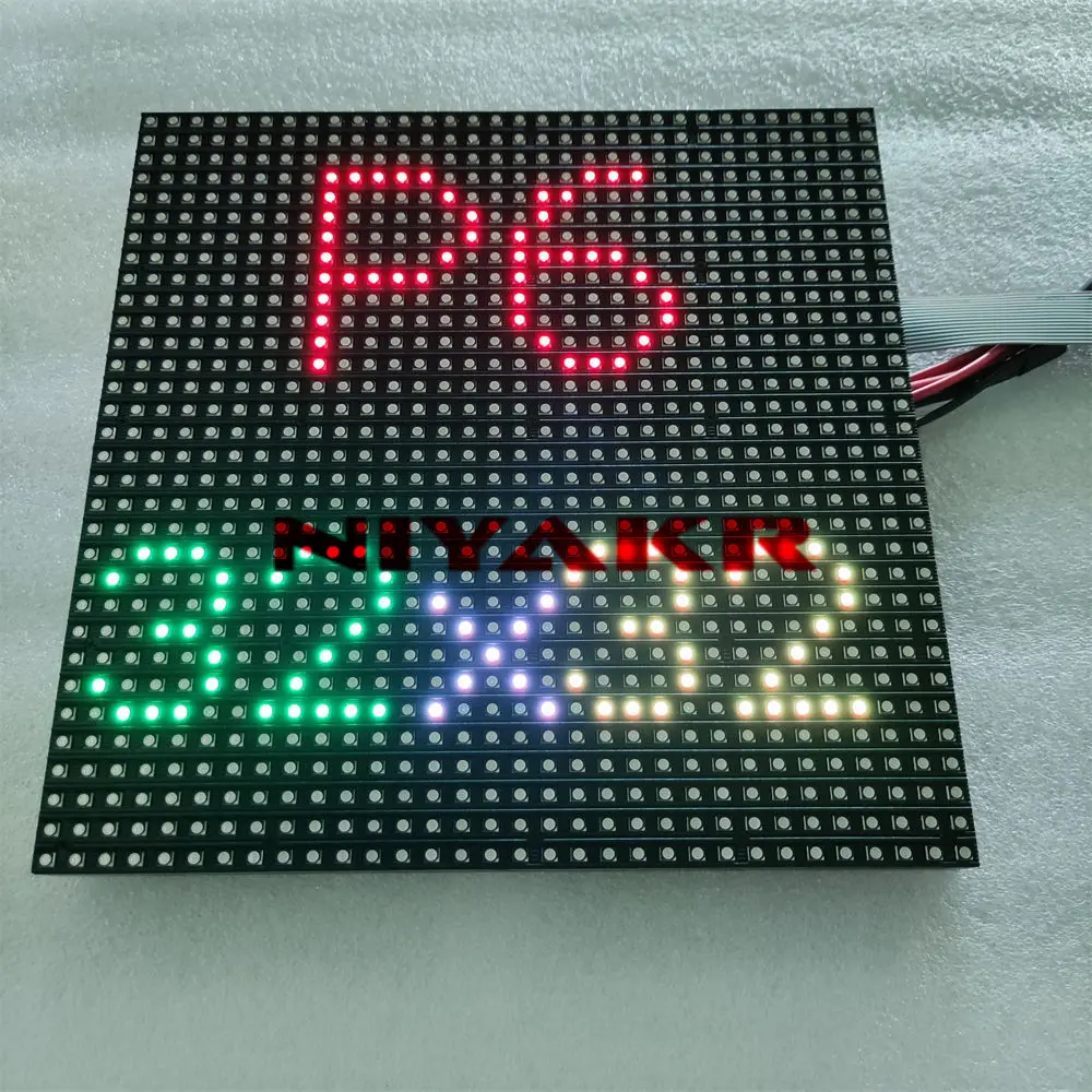 32X32 Indoor Rgb Hd P6 Modulo Led Per Interni Video Wall Alta Qualità P2.5 P3 P4 P5 P6 P7.62 P8 P10 Modulo Rgb Display A Colori A Colori