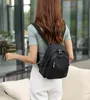 Hot Sale New Fashion High Quality Nylon Backpack Women's Casual Light Double Zipper Shoulder Bags School Bag Travel Bags 5