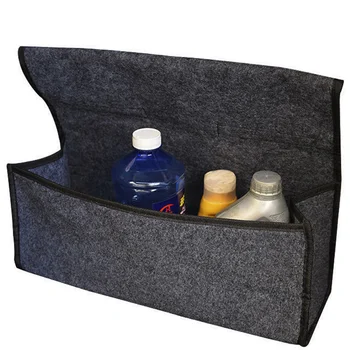 

Car Soft Felt Storage Box Trunk Bag Vehicle Tool Box Multi-use Tools Organizer Bag Carpet Folding for emergency Box