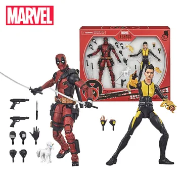 

15.5cm Marvel Design and 13 Accessories Legends Series X-Men Collectible Deadpool and Negasonic Teenage Warhead Action Figure