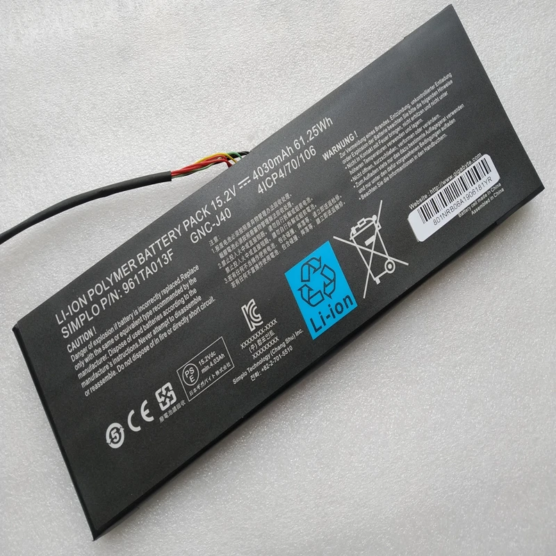 Для Gigabyte P34W P34K P34F P34G V2 V3 V4 V5 V7 GNC-J40 961TA013F новый телефон 15 2 в 4030 мАч Вт-ч | Компьютеры и