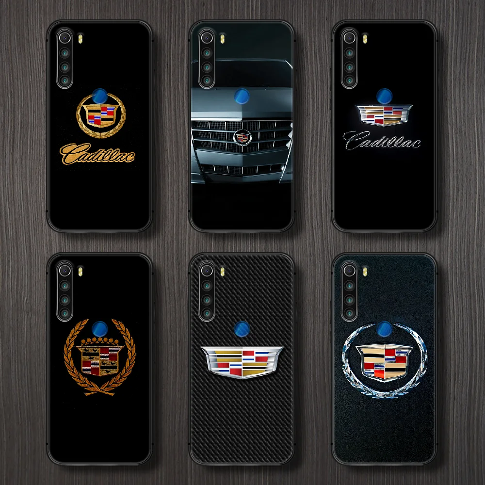 Чехол Cadillac для телефона с логотипом автомобиля чехол XIAOMI Redmi 7a 8a S2 K20 NOTE 5 5a 6 7 8 8t 9 9s