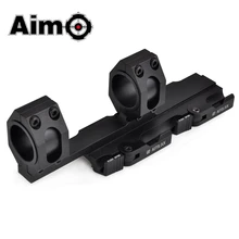 Aim-O Тактический верхний рельс удлиняющийся 25,4 мм-30 мм кольцо Крепление Красный точка Softail прицел крепления подходит 20 мм рельс AO9018 охотничья оптика