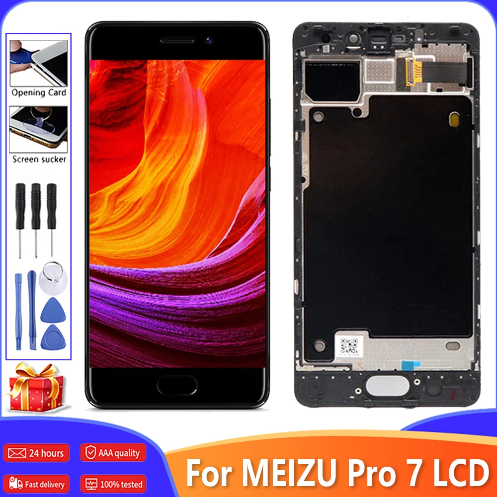 5 2 ''оригинальный экран для Meizu Pro 7 M792H M792Q ЖК-дисплей сенсорный с рамкой