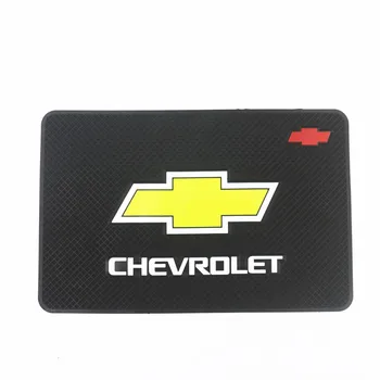 

Car Logo Anti Slip Mat Phone Holder Non-slip Mat Non Slip Pad for Chevrolet Colorado Cruze Spark Captiva Malibu Trax Aveo