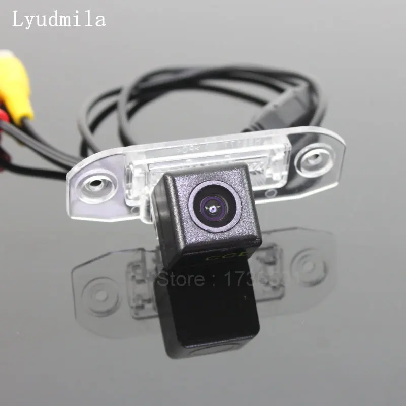 Lyudmila RCA & Original Screen Compatible For Volvo V70 XC70 3 2007~2013 Back Up Reverse Camera Car Rear View Camera Sets CCD