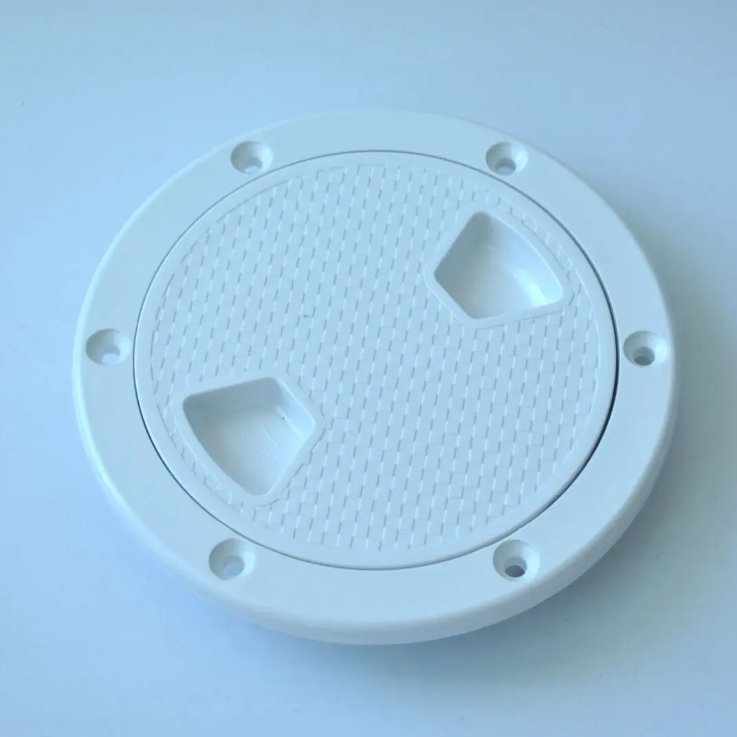 Cross Border for High Quality Marine Hardware do shuo/isure Nylon Plywood Plate Circle Nylon Deck Plate 4-Inch