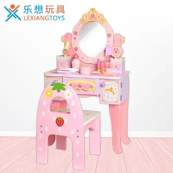 

Children's dressing table toy girl play house simulation princess makeup box set girl dressing table 3-6 years old