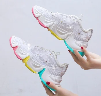 

Breathable Casual Shoes Flat Shoes Woman Causal Oxfords Hollow Lace Round toe Breathable Women Summer Shoes