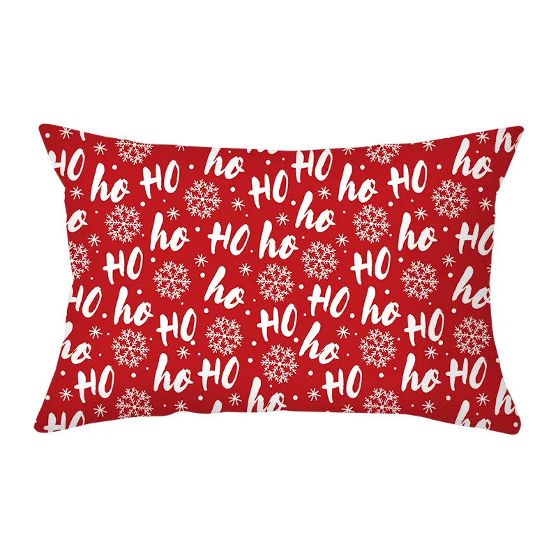 Christmas Cushion Cover 30x50cm Decorative Xmas Pillowcase Pillow Cover Home Decor Decoration Cushion Covers