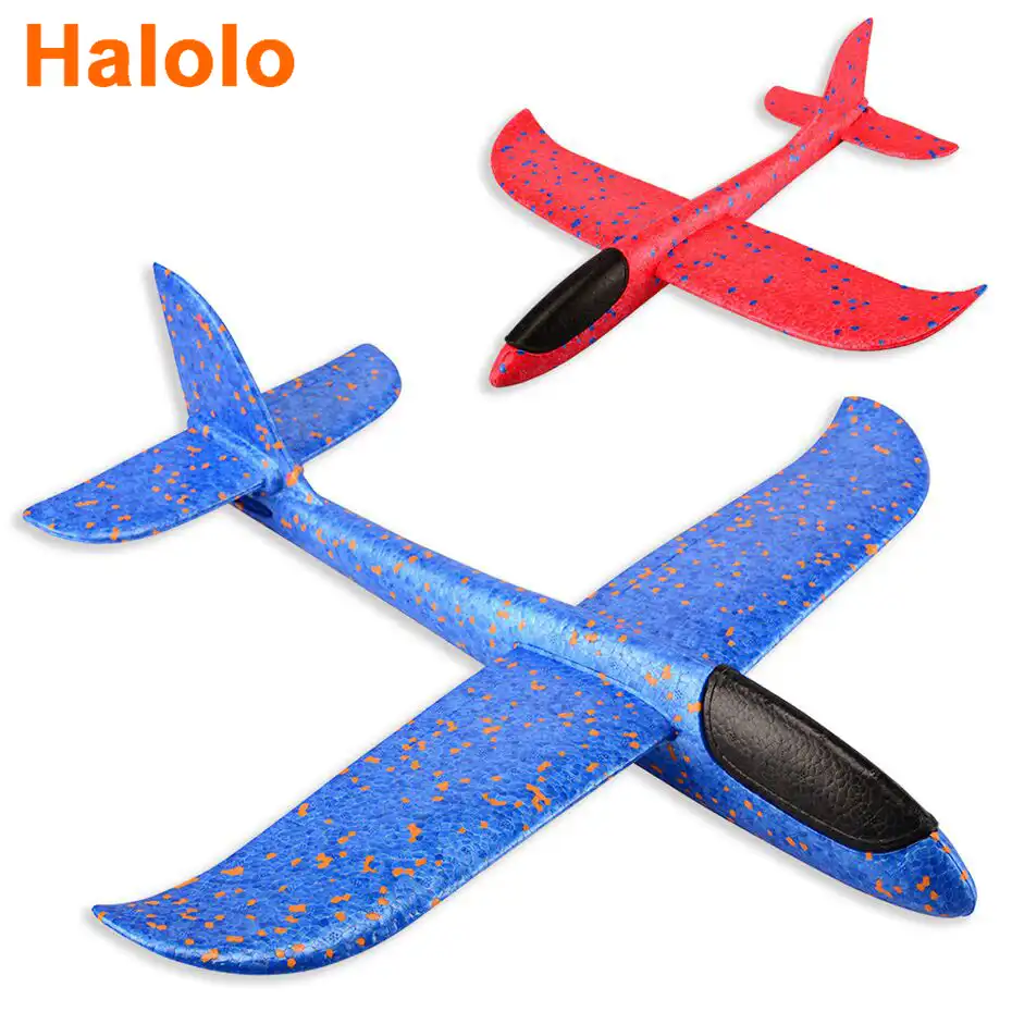 blue toy plane
