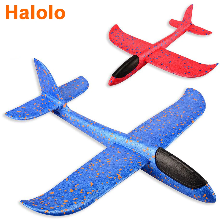 Halolo EPP пенопласт ручной бросок самолет Открытый Запуск планер дети подарок