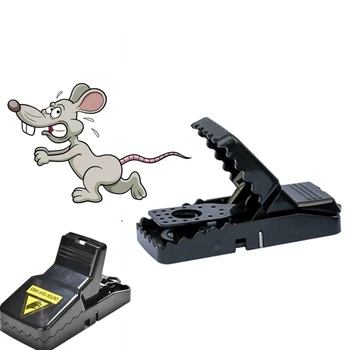 

2Pcs High Qulity Reusable Rat Catching Mice Mouse Traps Mousetrap Bait Snap Spring Rodent Catcher Pest Control Easy & efficient