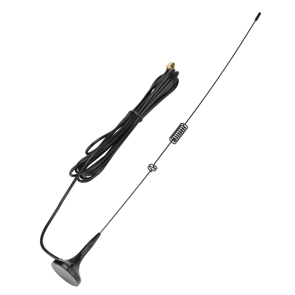 Ut-106uv para Yaesu Dupla Banda Rádio Uhf Antena Móvel Magnética Vx-2r Vx-3r Vx-6r Walkie Talkie Sma Vhf 5 Sma dupla banda rádio vhf uhf sma